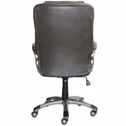 Serta Works Bonded Leather Executive Office Chair, Harvard Gray (CHR200113) -Office Chairs Shop unnamed file 2952