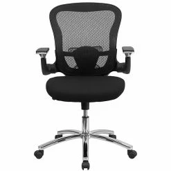 Flash Furniture Flash GOWY872 Mid-Back Mesh Exec Swivel Office Chair, Black W/Mesh Padded Seat & Adj Flip-Up Arms -Office Chairs Shop unnamed file 2996