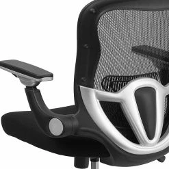 Flash Furniture Flash GOWY872 Mid-Back Mesh Exec Swivel Office Chair, Black W/Mesh Padded Seat & Adj Flip-Up Arms -Office Chairs Shop unnamed file 2997