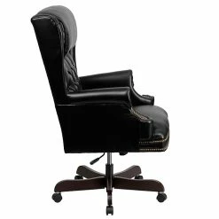 Flash Furniture Leathersoft Traditional Executive Chair, Black (CIJ600BK) -Office Chairs Shop unnamed file 3065