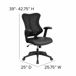 Flash Furniture Mesh Office Chair, Black (BLZP806BKLEA) -Office Chairs Shop unnamed file 3073
