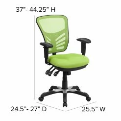 Flash Furniture Mesh Executive Chair, Green (HL0001GN) -Office Chairs Shop unnamed file 3091