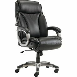 Alera Mesh Office Chair With Leather Pivot Arms , Gray -Office Chairs Shop unnamed file 3139