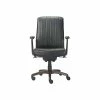 La-Z-Boy Bennett Ergonomic Faux Leather Swivel Executive Chair, Black (CHR10082B)