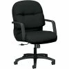 HON Pillow-Soft Fabric Mid-Back Executive Chair, Black, Fixed Arms (HON2092CU10T) -Office Chairs Shop unnamed file 3186