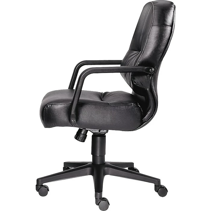 HON® 2090 Series Leather Executive Mid-Back Chair, Black 9 HON® 2090 Series Leather Executive Mid-Back Chair, Black - Image 7