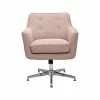 Serta Style Ashland Fabric Swivel Computer And Desk Chair, Blush Pink (47140C) -Office Chairs Shop unnamed file 321