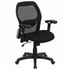 Flash Furniture Mid Back Super Mesh Office Chair With Black Fabric Seat, Black -Office Chairs Shop unnamed file 3237