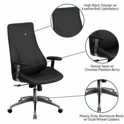 Flash Furniture BT90068H Black Leather Executive Swivel High Back Office Chair -Office Chairs Shop unnamed file 3281