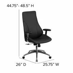 Flash Furniture BT90068H Black Leather Executive Swivel High Back Office Chair -Office Chairs Shop unnamed file 3282