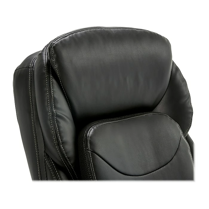 Serta My Fit Ergonomic Bonded Leather Swivel Executive Chair, Black (CHR100013) 7 Serta My Fit Ergonomic Bonded Leather Swivel Executive Chair, Black (CHR100013) - Image 5