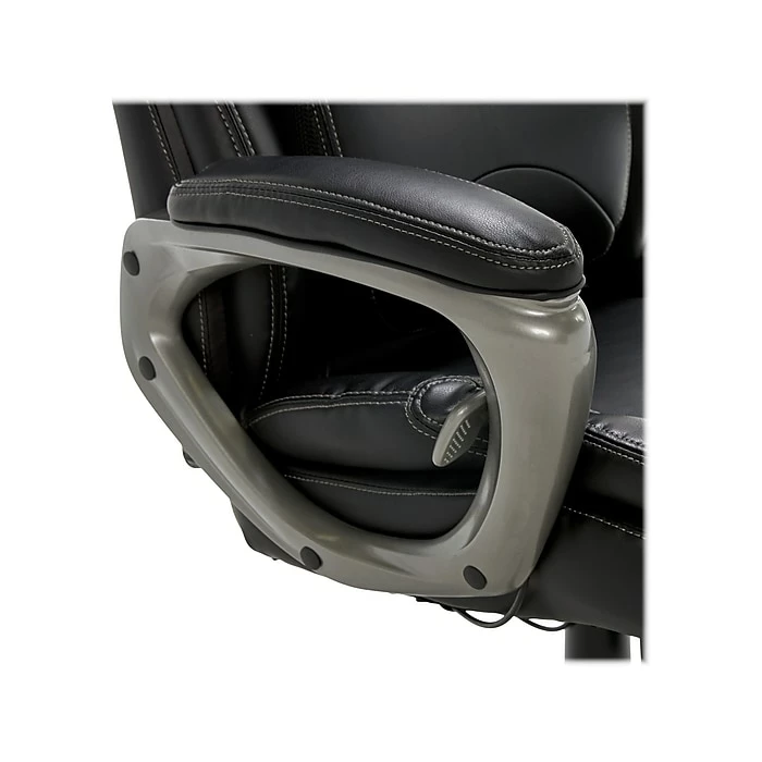 Serta My Fit Ergonomic Bonded Leather Swivel Executive Chair, Black (CHR100013) 8 Serta My Fit Ergonomic Bonded Leather Swivel Executive Chair, Black (CHR100013) - Image 6