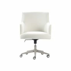 Finch Belmont Ergonomic Twill Swivel Executive Chair, Ivory (CHR10061A)