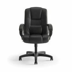 HON High-Back Executive Chair, Black Vinyl, Contrast Stitching, Fixed Arms (BSXVL131EN11) -Office Chairs Shop unnamed file 3325