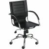 Safco Flaunt Leather Back Recycled Leather Executive Chair, Black (3456BL) -Office Chairs Shop unnamed file 3365