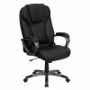 Flash Furniture Faux Leather Executive Chair, Gray And Black (BT9066BK) -Office Chairs Shop unnamed file 3368