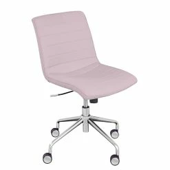 ELLE Decor Adelaide Fabric Task Chair, Pink (48214A)