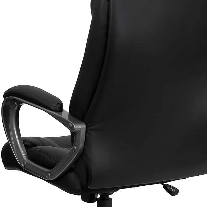 Flash Furniture Faux Leather Executive Chair, Gray And Black (BT9066BK) 11 Flash Furniture Faux Leather Executive Chair, Gray And Black (BT9066BK) - Image 9
