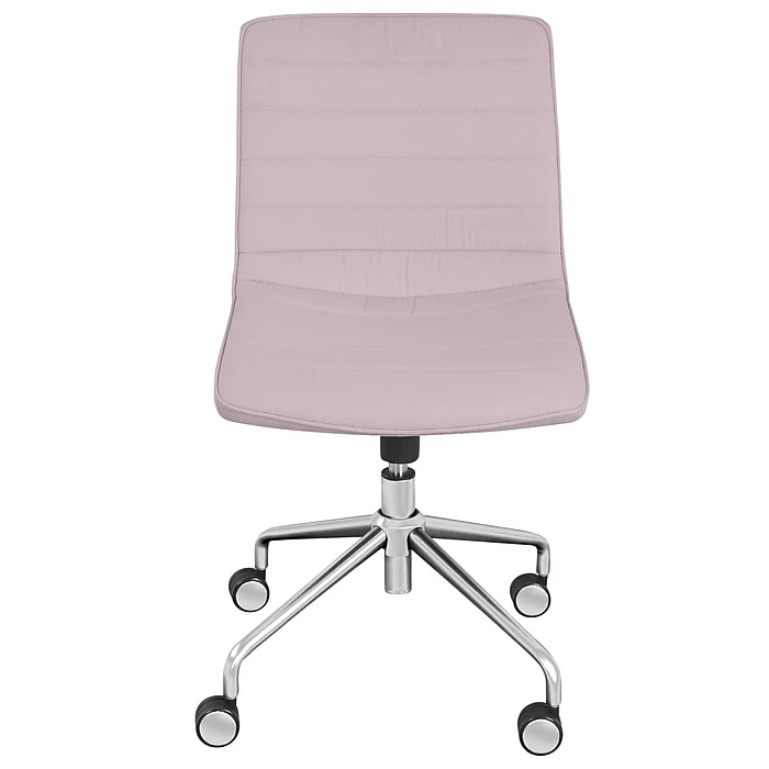 ELLE Decor Adelaide Fabric Task Chair, Pink (48214A) 5 ELLE Decor Adelaide Fabric Task Chair, Pink (48214A) - Image 3