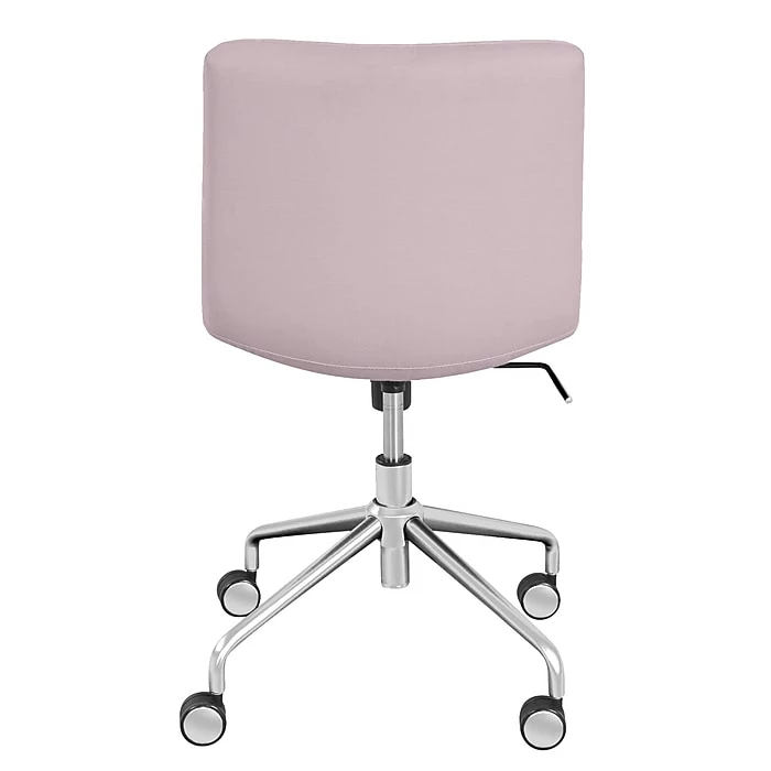 ELLE Decor Adelaide Fabric Task Chair, Pink (48214A) 7 ELLE Decor Adelaide Fabric Task Chair, Pink (48214A) - Image 5