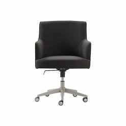 Finch Belmont Ergonomic Twill Swivel Executive Chair, Gray (CHR10061B)