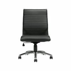 Offices To Go Luxhide Executive Chair, Black (OTG11732PU30/BL20)