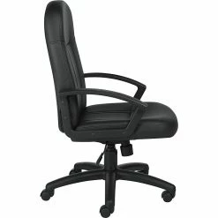 GIS Offices To Go Luxhide Bonded Leather Executive Mid-Back Chair, Black (OTG11616B) -Office Chairs Shop unnamed file 3490