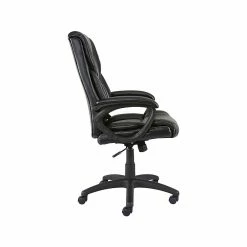 Staples Kelburne Luxura Faux Leather Computer And Desk Chair, Black (50859) -Office Chairs Shop unnamed file 35