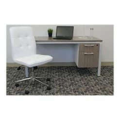Boss Millennial Modern Faux Leather Computer And Desk Chair, White (B330-WT) -Office Chairs Shop unnamed file 352