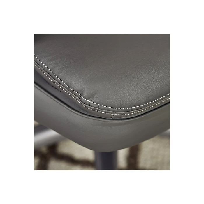 Serta Faribands Big And Tall Ergonomic Bonded Leather Swivel Executive Chair, Gray (43675B) 10 Serta Faribands Big And Tall Ergonomic Bonded Leather Swivel Executive Chair, Gray (43675B) - Image 8