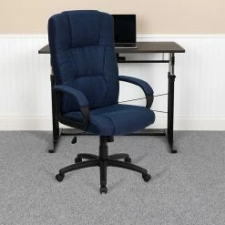 Flash Furniture High Back Fabric Executive Office Chairs (BT9022BL) -Office Chairs Shop unnamed file 3625