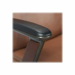 La-Z-Boy Dawson Ergonomic Faux Leather Swivel Executive Chair, Saddle Brown (CHR10083C) -Office Chairs Shop unnamed file 3637