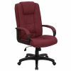 Flash Furniture High Back Fabric Executive Office Chair With Padded Nylon Arms, Burgundy -Office Chairs Shop unnamed file 3678