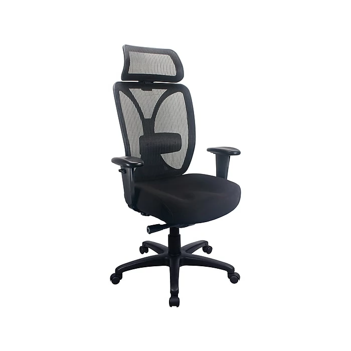 Tempur-Pedic Mesh Back Fabric Computer And Desk Chair, Black (TP6450-BLKMB) 3 Tempur-Pedic Mesh Back Fabric Computer And Desk Chair, Black (TP6450-BLKMB)