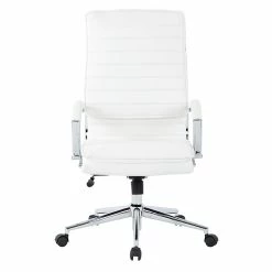 Office Star Pro-Line II White Faux Leather High Back Manager's Chair With Chrome Finish Arms And Base (SPX23590C-U11) -Office Chairs Shop unnamed file 3700