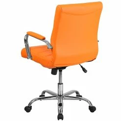 Flash Furniture Mid-Back, Orange Vinyl Executive Swivel Office Chair With Chrome Arms [GO-2240-ORG-GG] -Office Chairs Shop unnamed file 3781