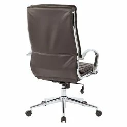 Office Star Pro-Line II Espresso Faux Leather High Back Manager's Chair With Chrome Finish Arms And Base (SPX23590C-U1) -Office Chairs Shop unnamed file 3792