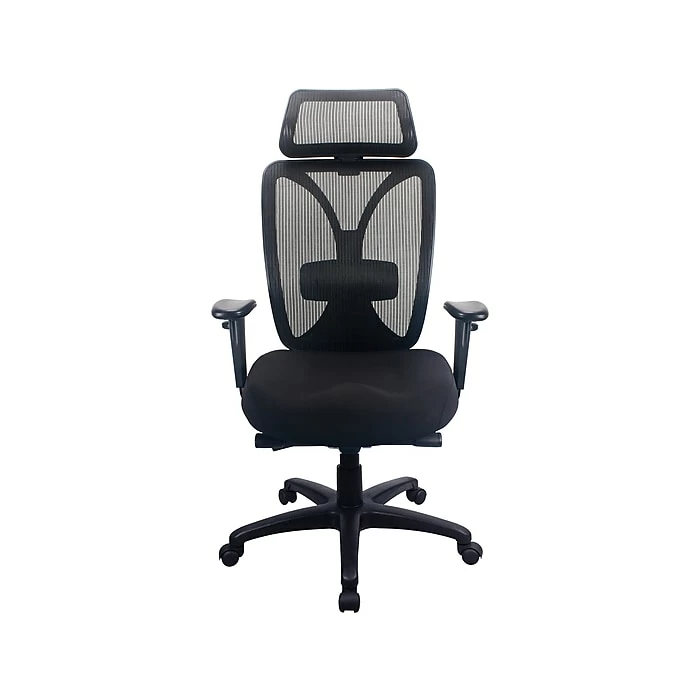 Tempur-Pedic Mesh Back Fabric Computer And Desk Chair, Black (TP6450-BLKMB) 4 Tempur-Pedic Mesh Back Fabric Computer And Desk Chair, Black (TP6450-BLKMB) - Image 2