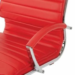 Office Star Pro-Line II Red Faux Leather High Back Manager's Chair With Chrome Finish Arms And Base (SPX23590C-U9) -Office Chairs Shop unnamed file 3850