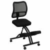 Flash Furniture Ergonomic Fabric Kneeling Chair, Armless, Black (WL3520) -Office Chairs Shop unnamed file 3880