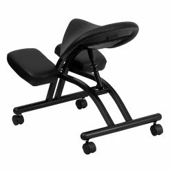 Flash Furniture Ergonomic Kneeling Chair With Saddle Seat, Black -Office Chairs Shop unnamed file 3892