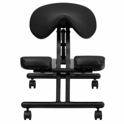 Flash Furniture Ergonomic Kneeling Chair With Saddle Seat, Black -Office Chairs Shop unnamed file 3894