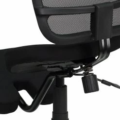 Flash Furniture Ergonomic Mesh Kneeling Task Chair, Armless, Black -Office Chairs Shop unnamed file 3900