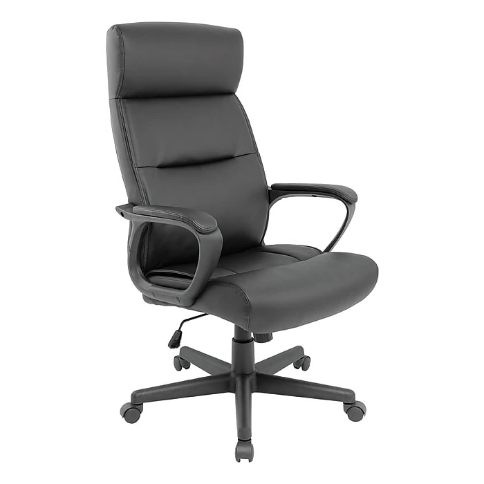 Staples Rutherford Luxura Manager Chair, Black (45608) 3 Staples Rutherford Luxura Manager Chair, Black (45608)