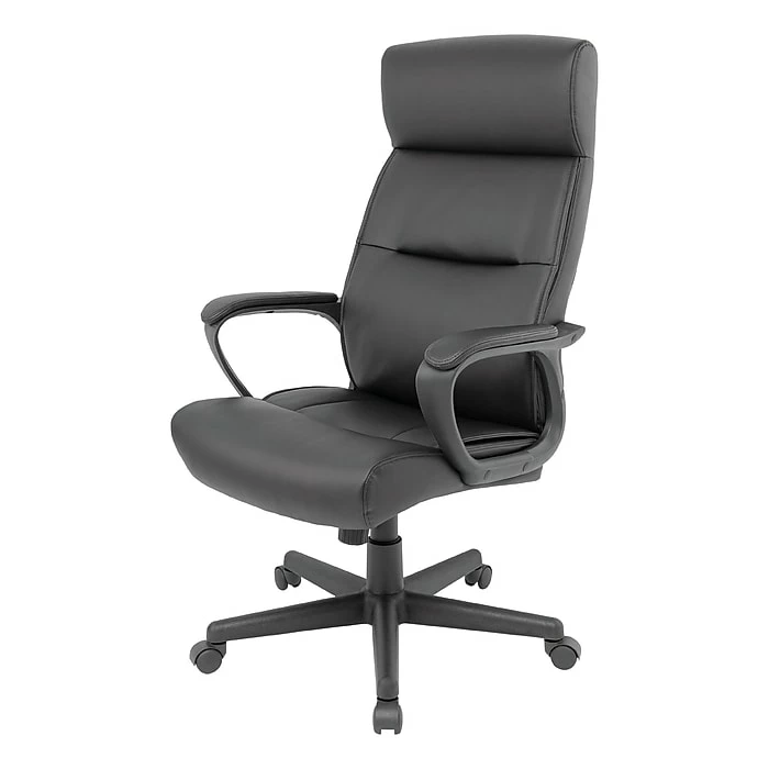 Staples Rutherford Luxura Manager Chair, Black (45608) 6 Staples Rutherford Luxura Manager Chair, Black (45608) - Image 4