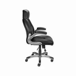 Staples Torrent Bonded Leather Manager Chair, Glossy Black (51283/20224) -Office Chairs Shop unnamed file 3953