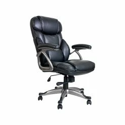 Staples Osgood High-Back Bonded Leather Manager Chair, Black (21076) -Office Chairs Shop unnamed file 3964