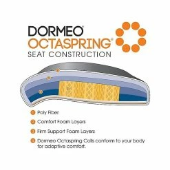 Dormeo Espo Octaspring Bonded Leather Managers Office Chair, Gray (47055) -Office Chairs Shop unnamed file 3972