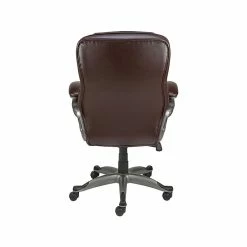 Staples Osgood High-Back Bonded Leather Manager Chair, Brown (22298) -Office Chairs Shop unnamed file 3994