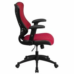 Flash Furniture BLZP806BY Mesh Office Chair, Burgundy (BLZP806BY) -Office Chairs Shop unnamed file 400